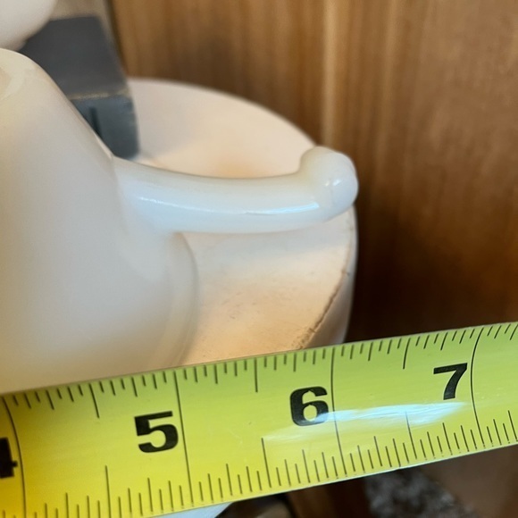 Fire king anchor hocking‎ milk glass handle soup bowl set - Picture 9 of 11